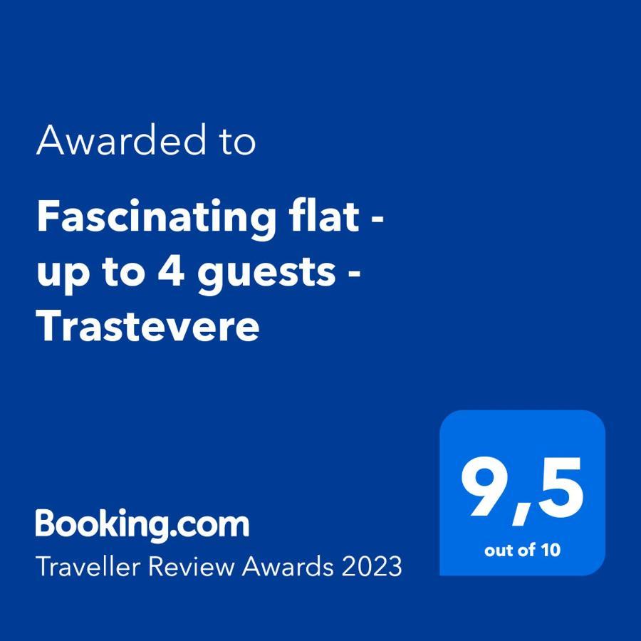 Fascinating Flat - Up To 4 Guests - Trastevere Apartment